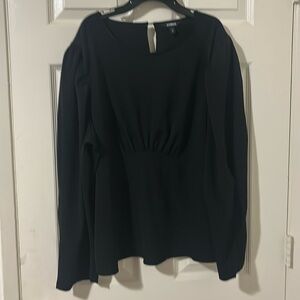 Black Long Sleeve Express Blouse